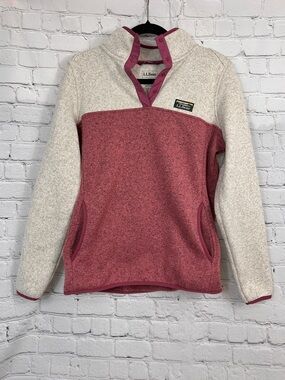 L.L.Bean Sweater Fleece Pullover size M